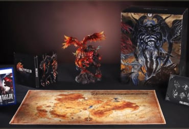 A shot of the contents of the Final Fantasy XVI Collector's Edition