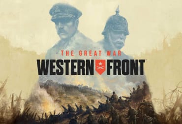 Key art for The Great War: Western Front, which depicts soldiers on a battlefield in an artistic fashion