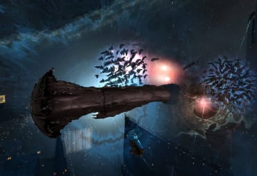 A spaceship from CCP Games' Eve Online
