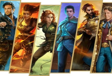 The main cast of D&D Honor Among Thieves in a painted artstyle