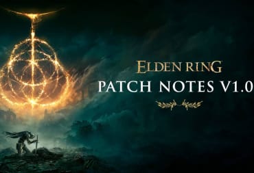 A banner showing the text "Elden Ring Patch Notes v1.09" and the game's artwork