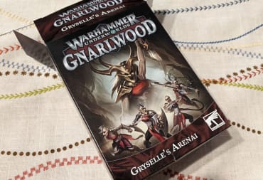 The box for Warhammer Underworlds Gnarlwood Gryselle's Arenai