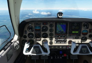 Microsoft Flight Simulator Analog Bonanza