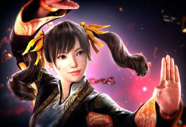 A closeup of Ling Xiaoyu in Tekken 8