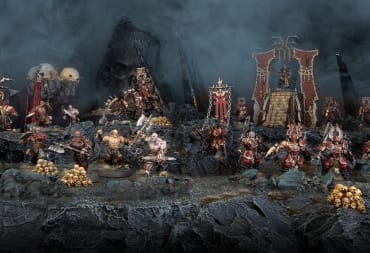 Promotional artwork for the Blades of Khorne Gorechosen units from Warhammer Age of Sigmar