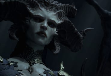 Image of Lilith From Diablo IV Looking Down You