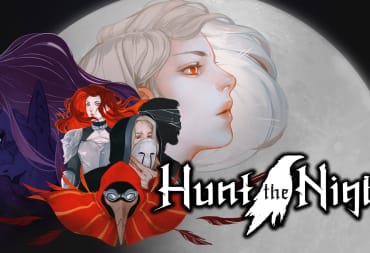 Hunt the Night game page header.
