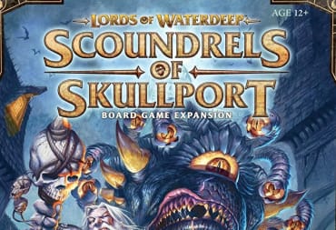 Lords of Waterdeep: Scoundrels of Skullport Expansion Cover Art 