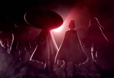 The Amaterasu Corporation Peacekeepers silhouetted in the new Master Detective Archives: Rain Code trailer