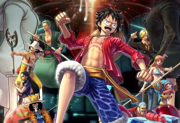 Concept art depicting Luffy and the Straw Hat Pirates in the new One Piece Odyssey DLC Reunion of Memories