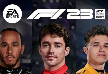 Three F1 drivers and the title of the newly-announced F1 23