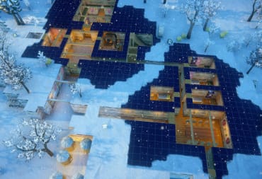 A snowy colony in Going Medieval