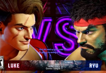 Street Fighter 6 Ryu vs Luke Matchup screen
