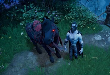 V Rising Horse Guide - Cover Image Vampire Standing Next to a Dominated Mount