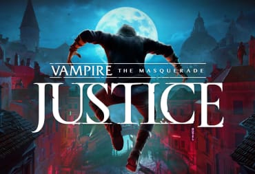 Artwork from Vampire: The Masquerade - Justice, featuring a vampire in shadow leaping across the roofs of Venice