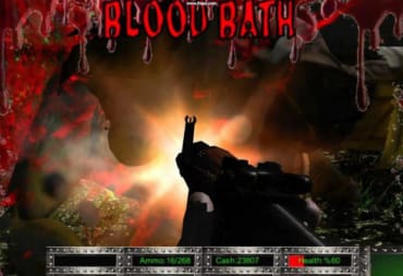 digital homicide game screenshot showing several mismatched graphics with poorly cut out edges.