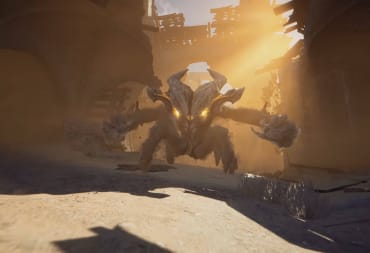 One of the giant creatures revealed in the new Atlas Fallen combat trailer