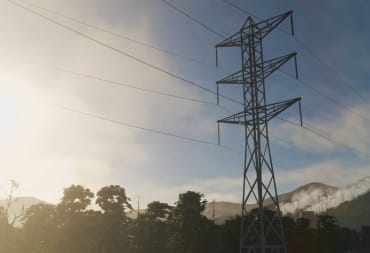 Cities Skylines 2 High-Voltage Power Cable
