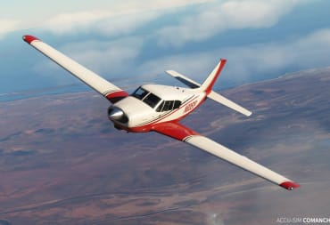 A2A's Piper 250 Comanche in Microsoft Flight Simulator