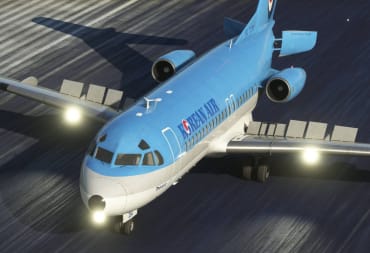Microsoft Flight Simulator Fokker F28 Fellowship in Korean Airlines Livery