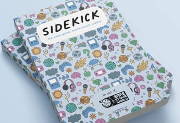 A cover shot of the new Safe In Our World gaming mental health journal Sidekick
