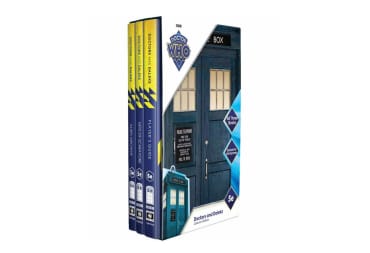 The Collector's Edition of Doctors and Daleks on a white background