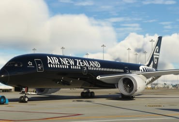 Microsoft Flight Simulator Boeing 787-9 n Air New Zealand Black Livery
