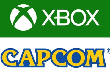 Xbox Logo on top of Capcom Logo