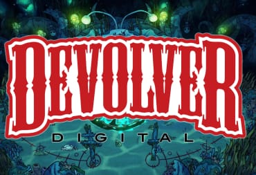Devolver Digital Logo on Cult of the Lamb Screenshot
