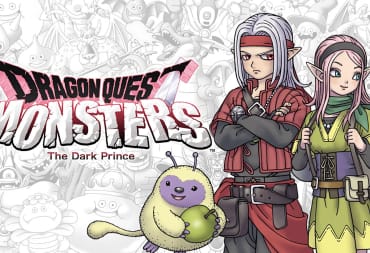 Dragon Quest Monsters The Dark Prince key art featuring Psaro and Rose copy
