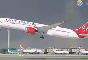 Microsoft Flight Simulator -  Boeing 787-900 in Virgin Atlantic Livery