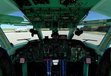 Microsoft Flight Simulator Tupolev Tu-134 Flight Deck