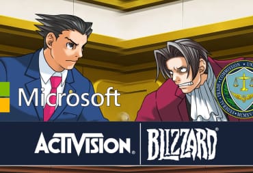 Microsoft FTC Activision Blizzard Ace Attorney Parody Image
