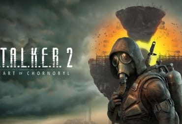 Stalker 2 Heart of Chornobyl Key Art Showing a Stalker and the game's logo