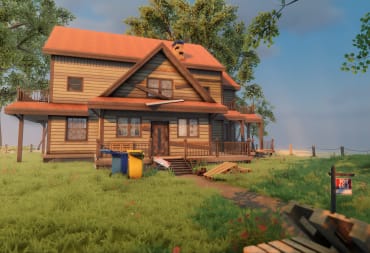 A house ready to be flipped in House Flipper 2