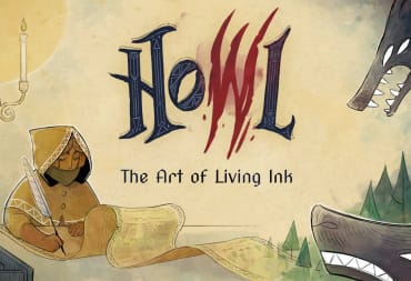Howl - Artwork showing the Living Link and the protagonist, alongside the wolves