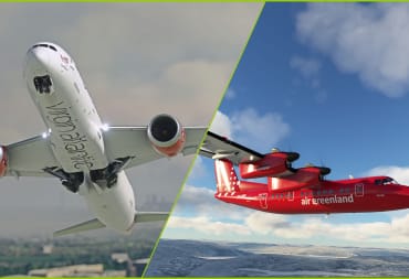 Microsoft Flight Simulator 787-9 and Dash 7