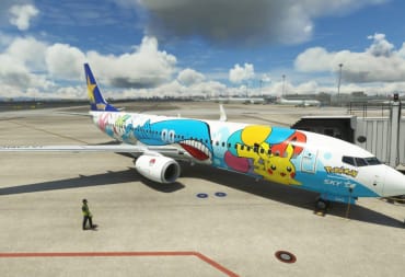 Microsoft Flight Simulator PMDG 737 Pikachu Jet