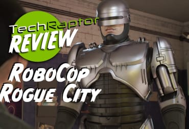 An image from our RoboCop: Rogue City Review featuring RoboCop in his classic silver armor.