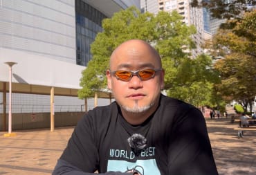 Hideki Kamiya in his new video