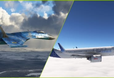 Microsofty Flight Simulator A320neo and Su-27 Flanker