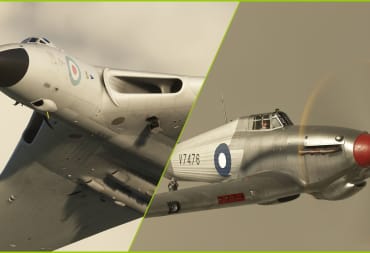 Microsoft Flight Simulator Avro Vulcan and Hawker Hurricane