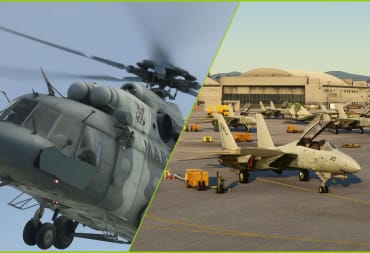 Microsoft Flight Simulator Mil Mi-17 Helicopter and Miramar Naval Air Station