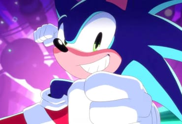 Sonic Jumps in Sonic Dream Team