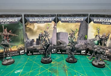 An image depicting Warhammer 40K New Necrons and a new Adeptus Mechanicus release.