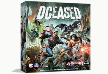 The box art for Zombicide DCeased on a white background.