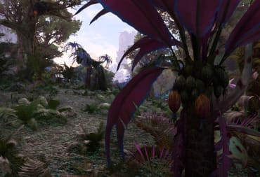 Avatar: Frontiers of Pandora Resources Guide - Cover Image Shelter Fruit in a Leopard Palm West of Hometree