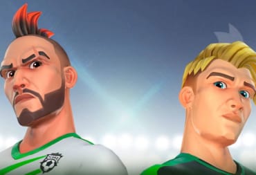 Two characters in the Epic Games Store blockchain game Striker Manager 3