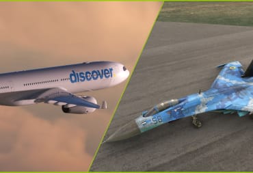Microsoft Flight Simulator Su-27 Flanker and Airbus A330