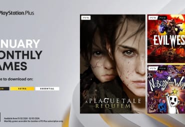 PlayStation PLus Monthly Games for Jannuary graphic